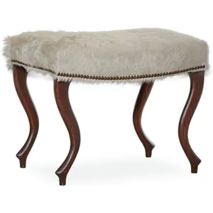 Leather Ottoman