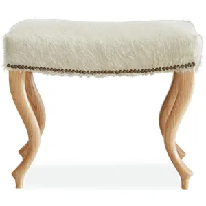 Leather Ottoman