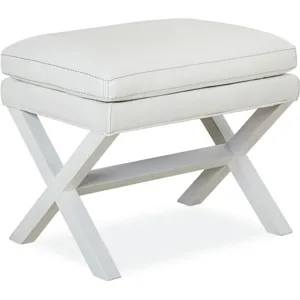 Leather Ottoman