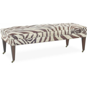 Leather Ottoman and 1/2