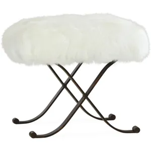 Leather Ottoman
