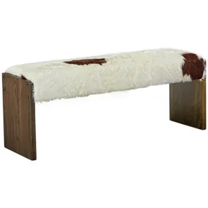 Leather Cocktail Bench