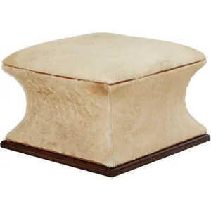 Leather Ottoman