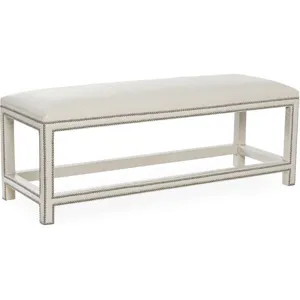 Leather Ottoman