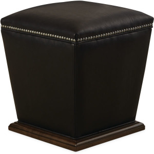 Leather Bongo Ottoman