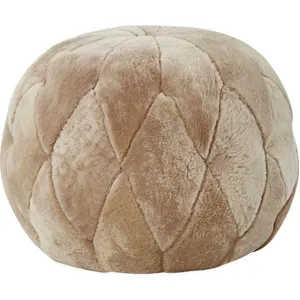 Leather Ottoman
