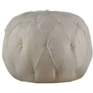 Leather Ottoman