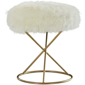 Leather Ottoman