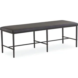 Leather Cocktail Ottoman
