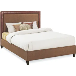 Square Headboard w/ Rails - Queen Size