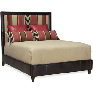 Square Headboard w/ Rails - Queen Size