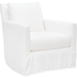 Nandina Outdoor Slipcovered Swivel Chair