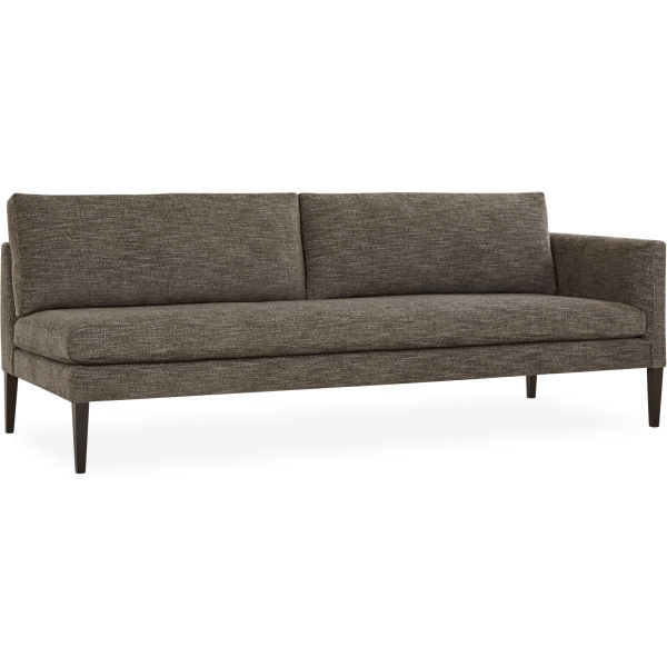 Leather One Arm Sofa L709818RF by Lee Industries at Willis Furniture