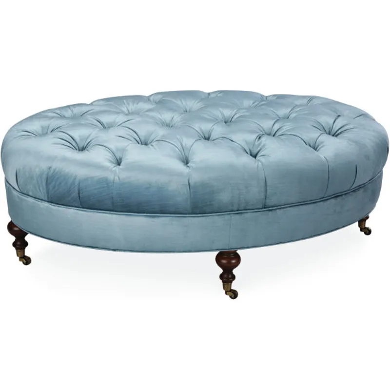 Leather Ottoman