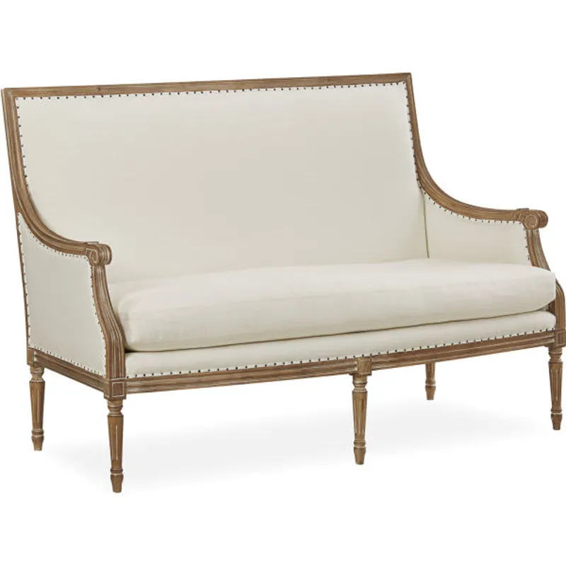 Leather Loveseat