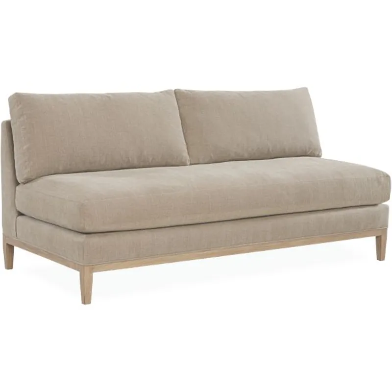 Armless Loveseat