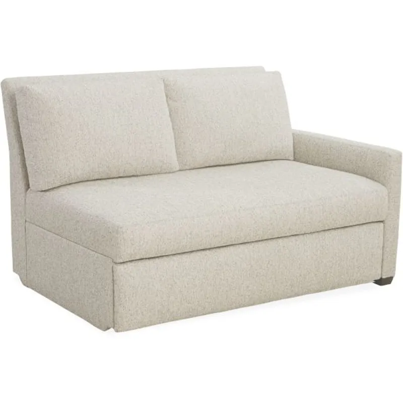 One Arm Convertible Loveseat