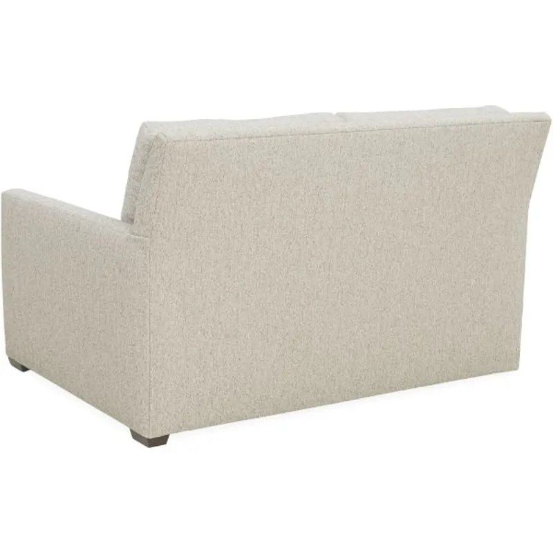One Arm Convertible Loveseat