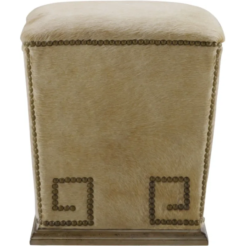 Leather Bongo Ottoman