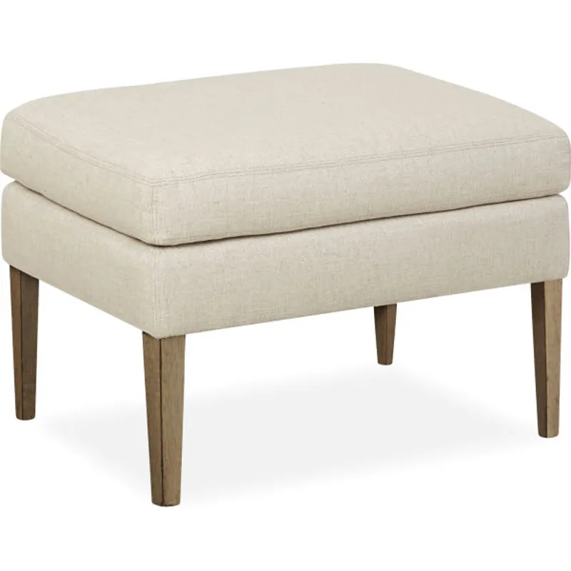 Leather Ottoman