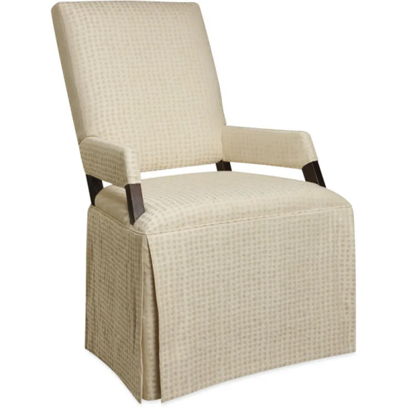Skirted Sled Chair