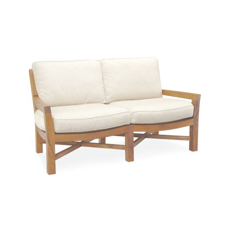 Teak Outdoor Loveseat