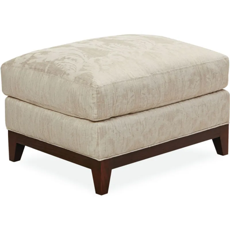 Leather Ottoman