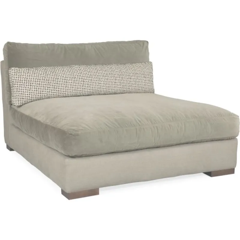 Armless Chaise