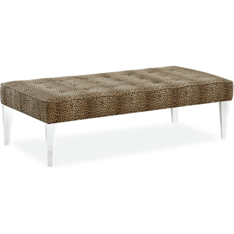 Leather Cocktail Bench