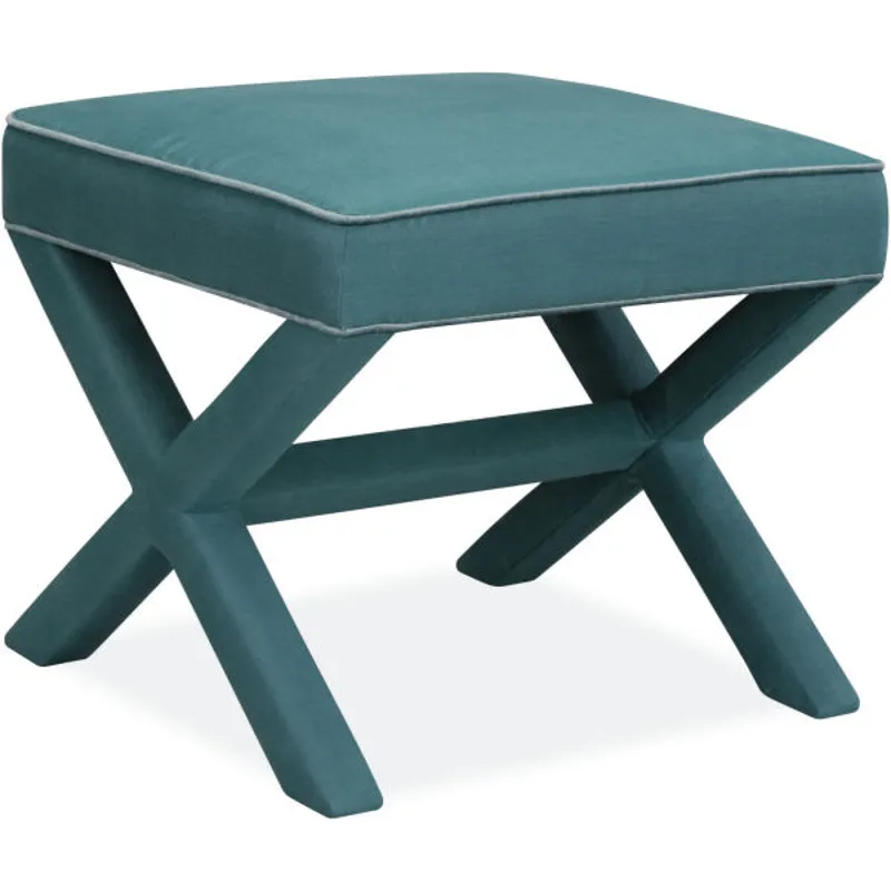 Leather Ottoman