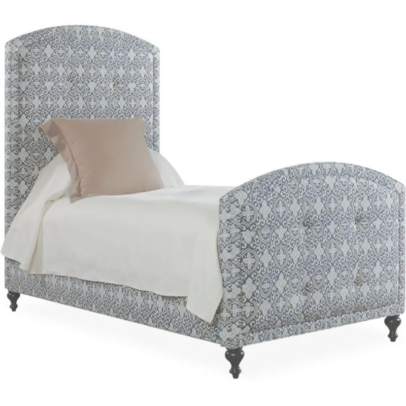 Arch Headboard & Footboard Bed - Twin Size
