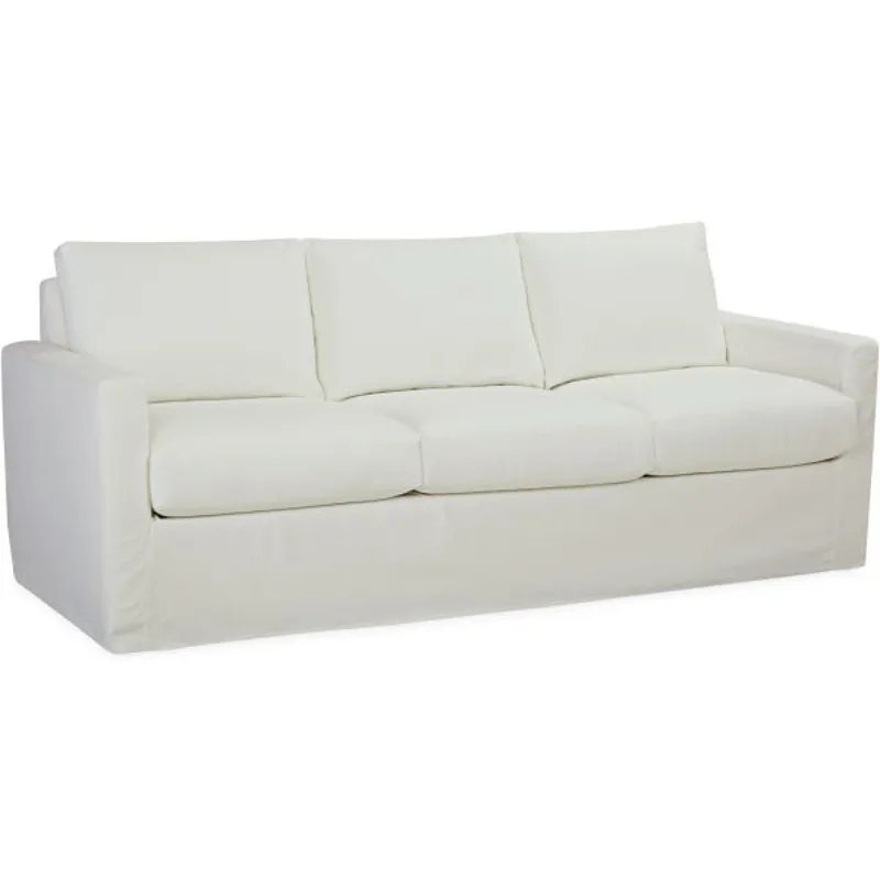 Slipcovered Ultimate Convertible Sofa - Track Arm