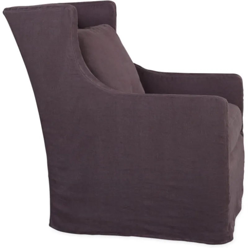 Slipcovered Swivel Glider