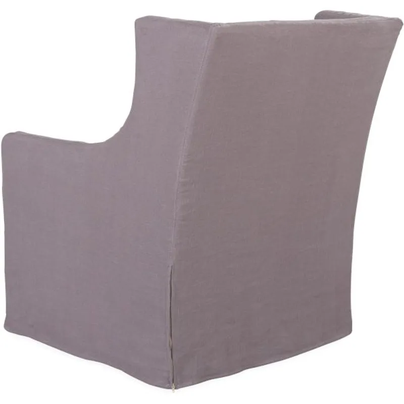 Slipcovered Swivel Glider
