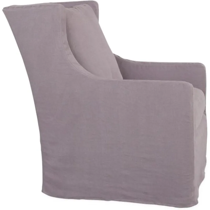 Slipcovered Swivel Glider