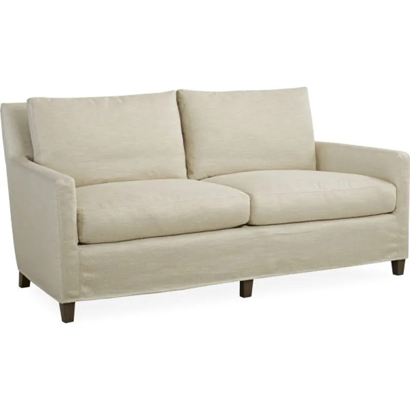 Slipcovered Apartment Sofa