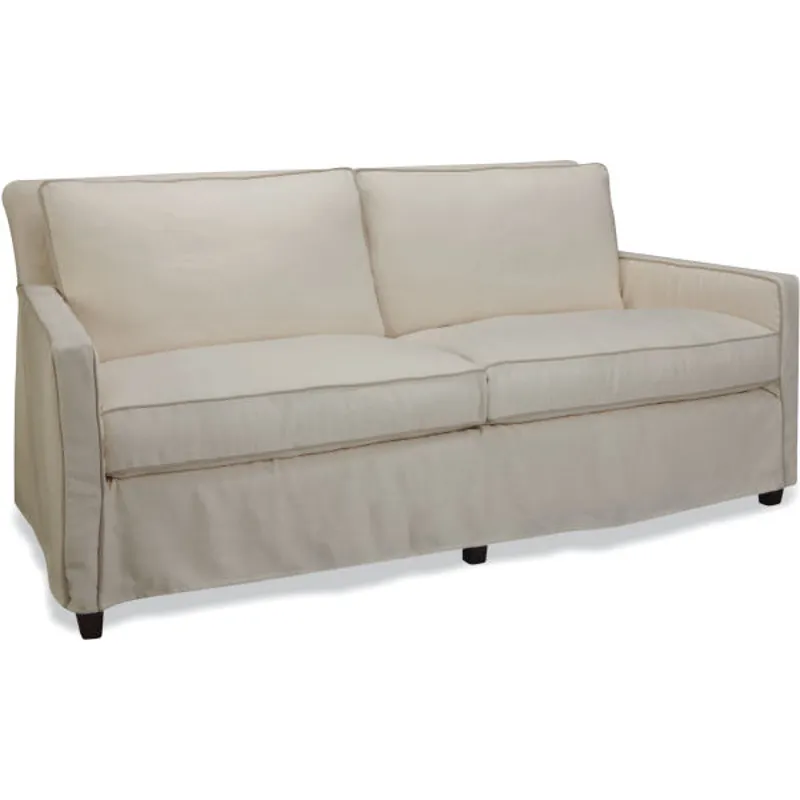Slipcovered Apartment Sofa