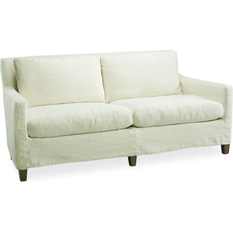 Slipcovered Apartment Sofa
