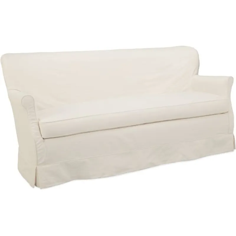 Slipcovered Apartment Sofa