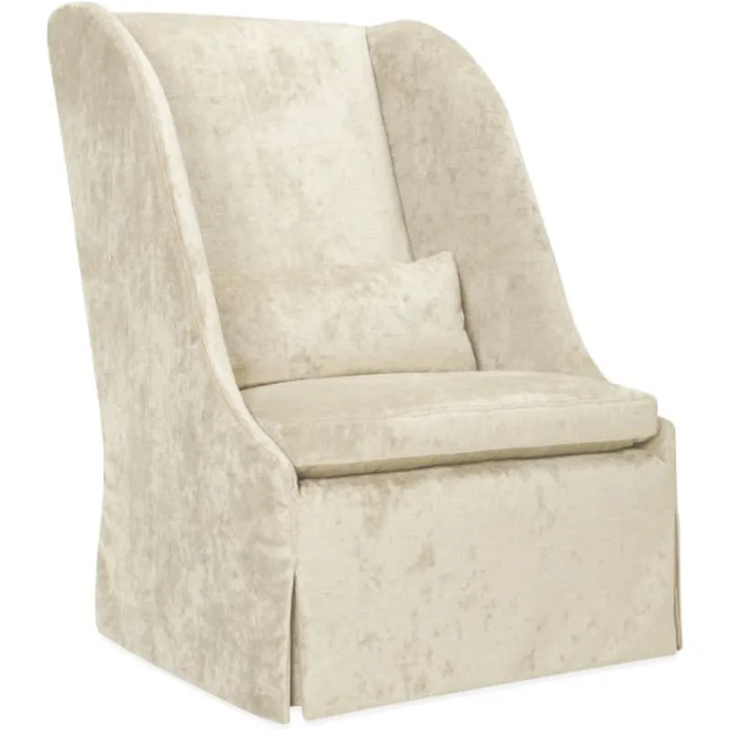 Slipcovered Shelter Wing Chair