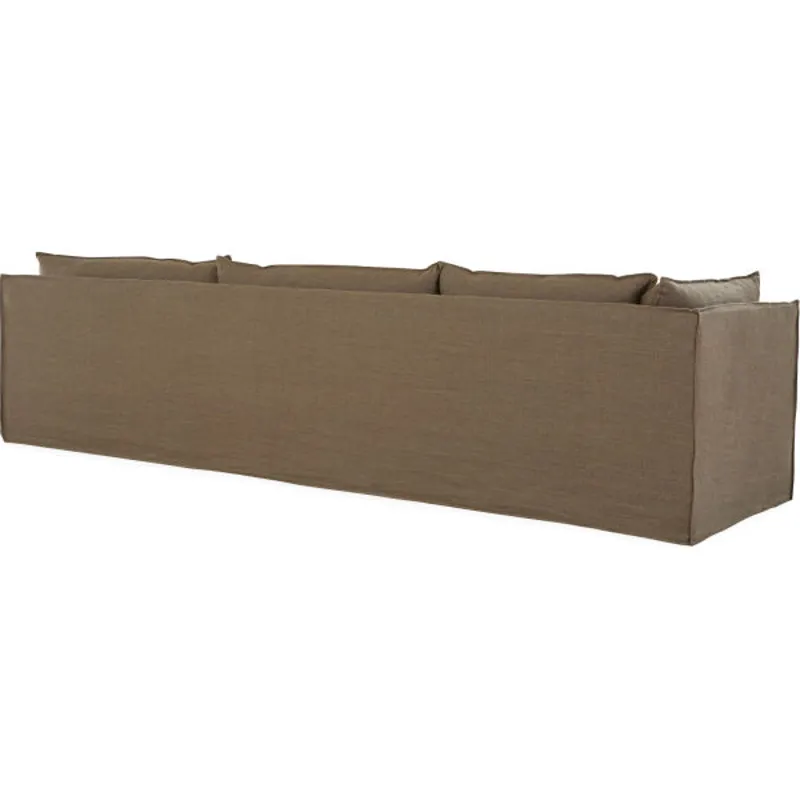 Slipcovered One Arm Cornering Sofa