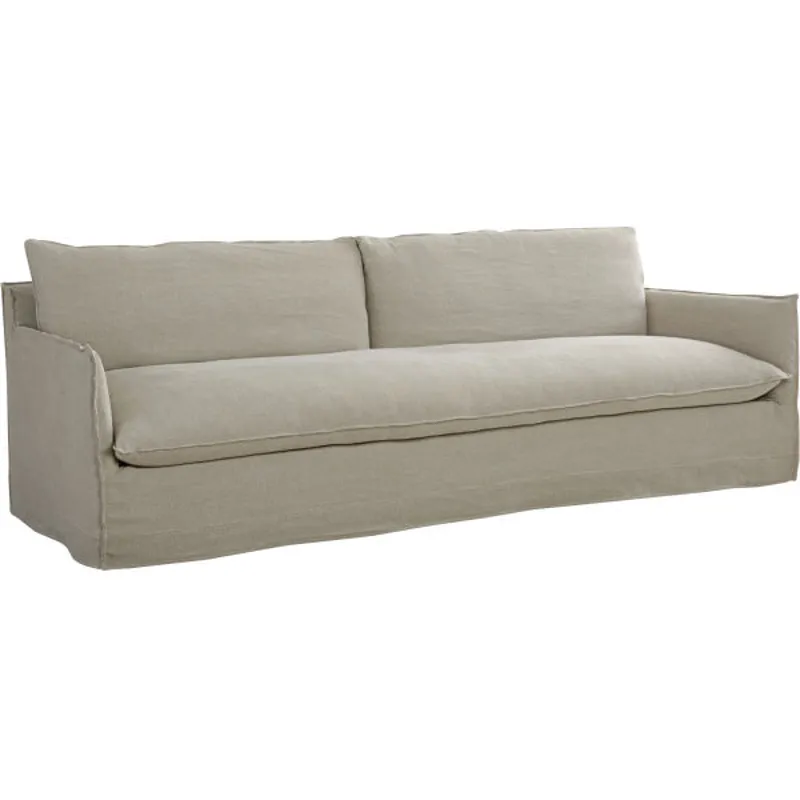 Slipcovered Extra Long Sofa