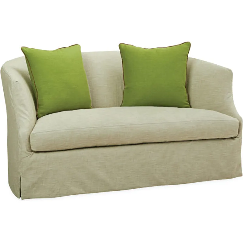 Slipcovered Loveseat