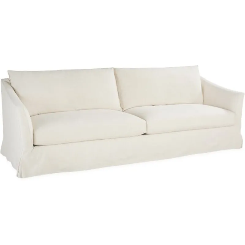 Slipcovered Extra Long Sofa