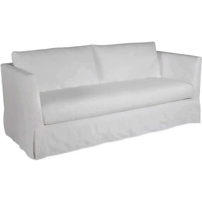 Slipcovered Apartment Sofa