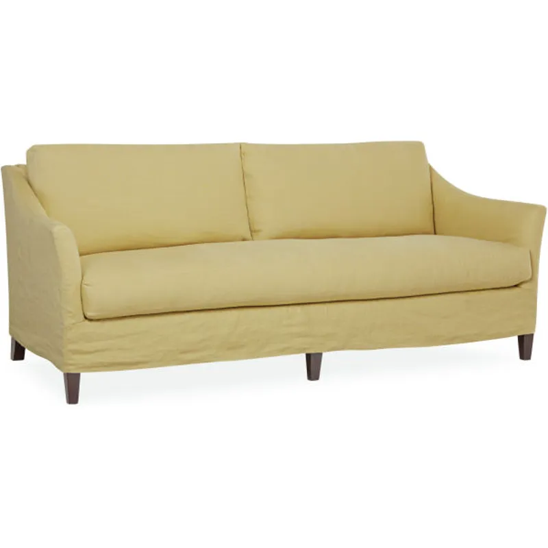 Slipcovered Apartment Sofa