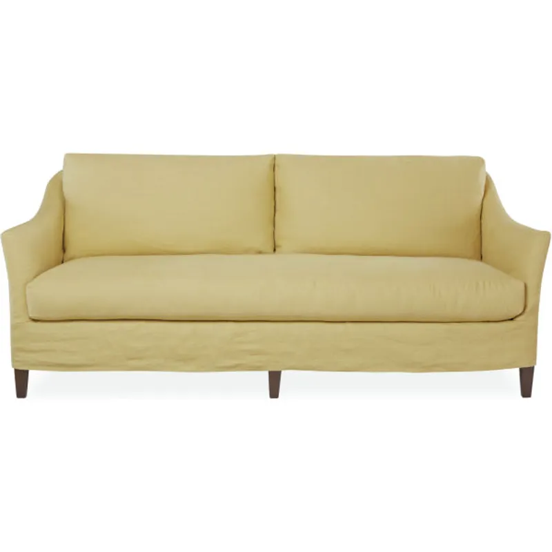 Slipcovered Apartment Sofa