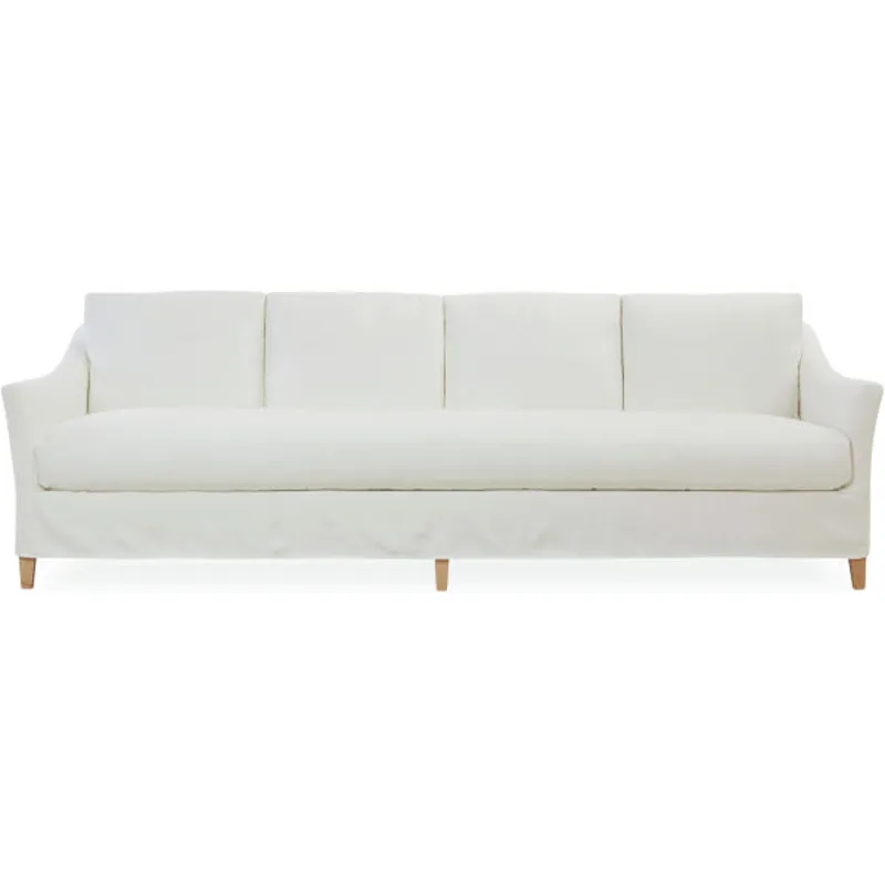 Slipcovered Extra Long Sofa