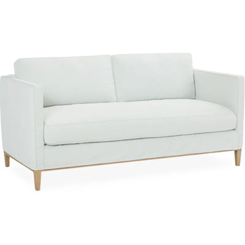 Slipcovered Apartment Sofa