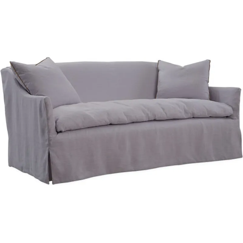 Slipcovered Apartment Sofa